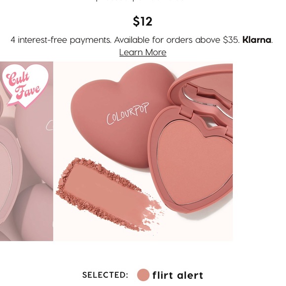 Like NEW ColourPop blush - Picture 2 of 7